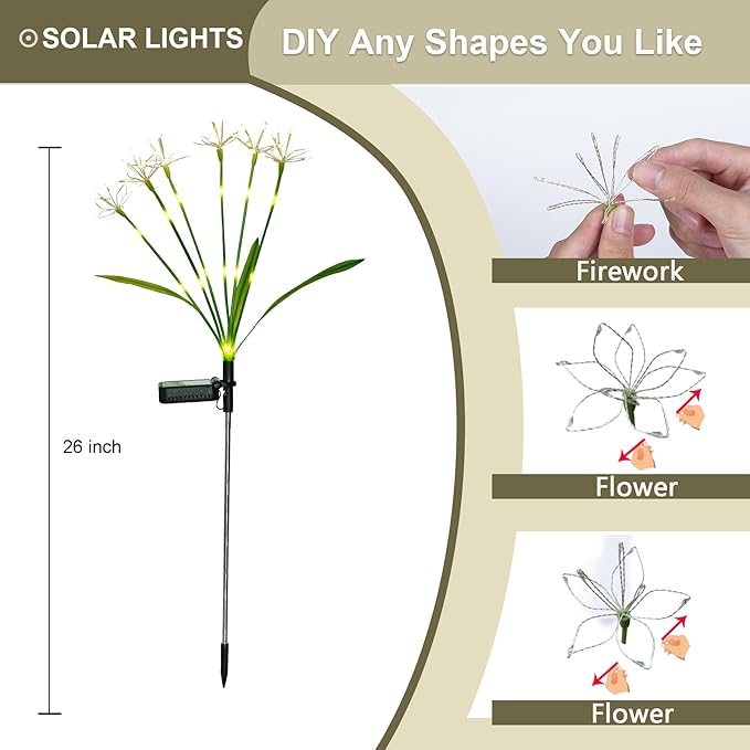 Solar Garden Lights Decor: Gardening Gifts - Image 4
