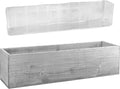 CYS EXCEL White Rectangle Wood Planter Box by CYSEXCEL%C2%AE