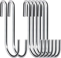 30 Pack 3 Inch S Hooks Heavy Duty Pan Pot Holder Rack Hooks Hanging Hangers S by ESFUN