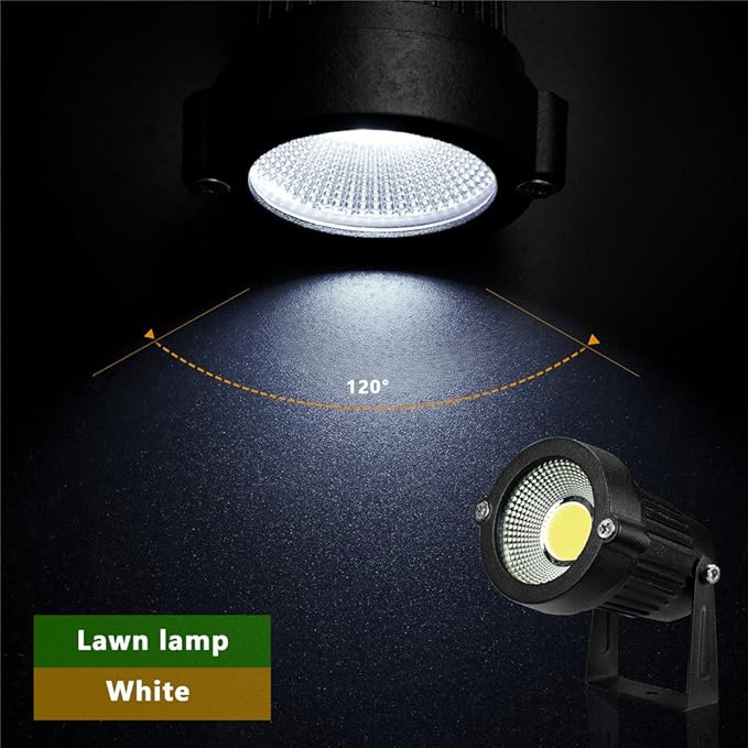 Z Outdoor Landscape LED Lighting 5W Waterproof Graden Lights COB Led Spotlights - Image 3
