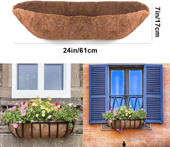 2 Pack Trough Coco Liner Fiber Replacement - Image 6