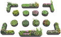 A ANLEOLIFE Set of 14, 18 Inch Tall Raised Garden Beds Kit, Heart-Shaped by AAnleolife