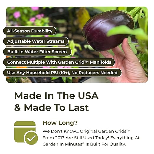 Garden Grid Watering System | Raised Garden Bed Drip Irrigation System – But - Image 5