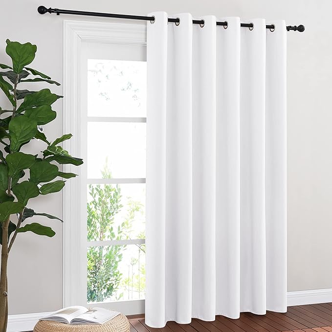 NICETOWN Sliding Door Curtain Window Treatment by NICETOWN