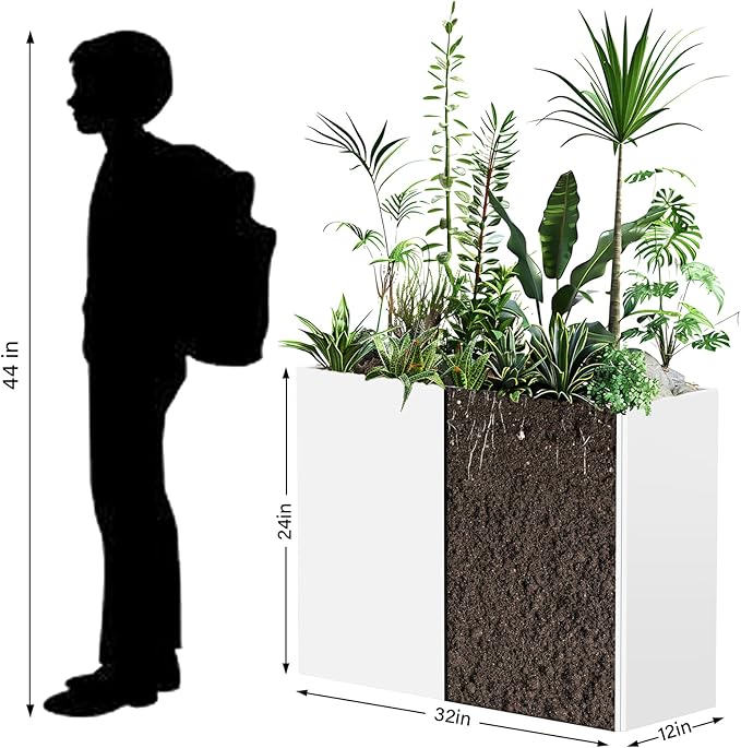 Heavy-Duty Galvanized Steel Planter - Image 3