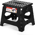 ACSTEP Folding Step Stool 11 Inch, Sturdy Plastic Foldable Step Stool by ACSTEP