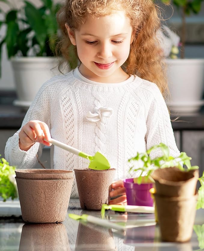 homenote Peat Pots, 3.15/4 Inch 120 Pcs Seed Starting Pots - Image 2