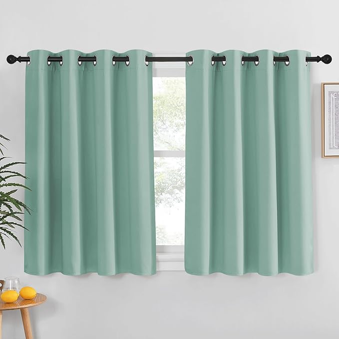 NICETOWN Aqua Blue Blackout Curtain by NICETOWN