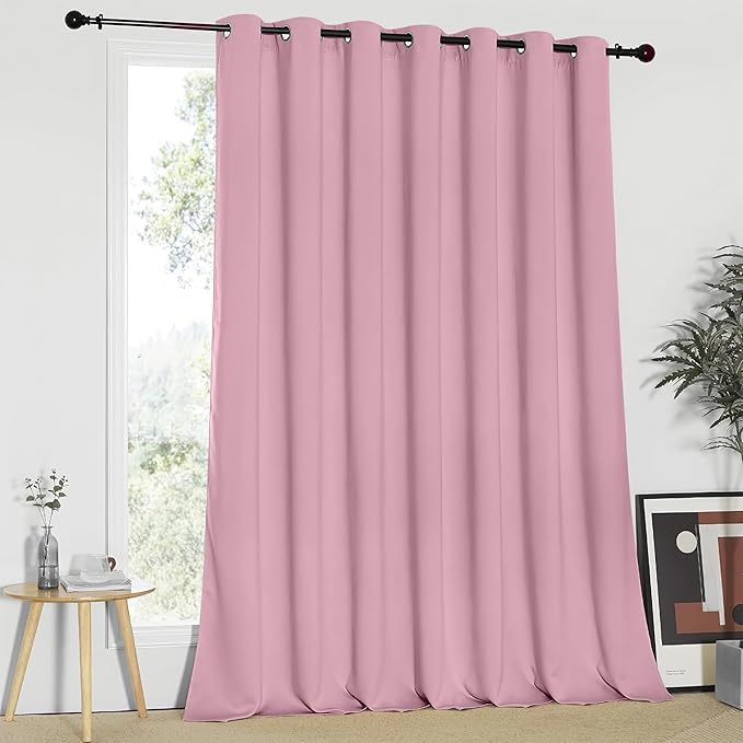 NICETOWN Blackout Patio Curtains 100 x 95 Inches Long by NICETOWN
