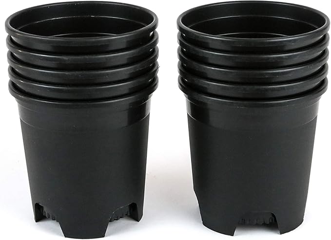 4.5 Inch Nursery Pot Plastic Planters - Image 2