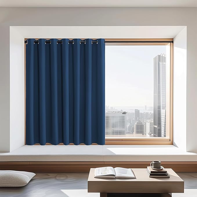 NICETOWN Blackout Curtains 72 inches Long, Grommet Privacy Window Thermal by NICETOWN
