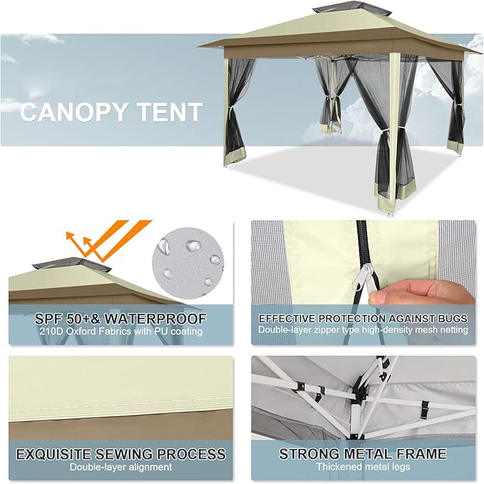 COBIZI 12x12 Pop up Gazebo on Clearance - Image 4