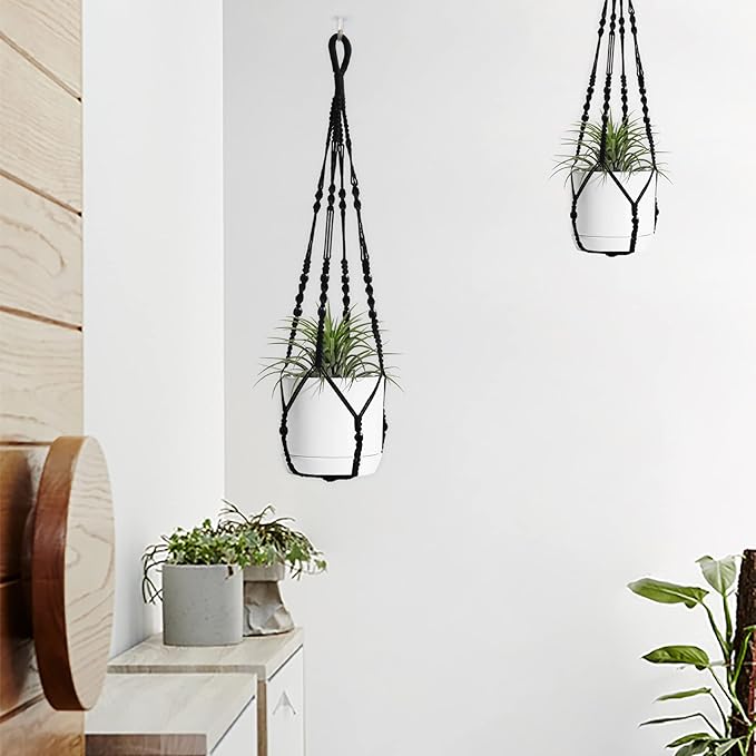 Macrame Plant Hanger Indoor Hanging - Image 2