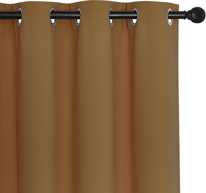 NICETOWN Bedroom Curtain Room Darkening Drapery 102 inches Length - Image 7