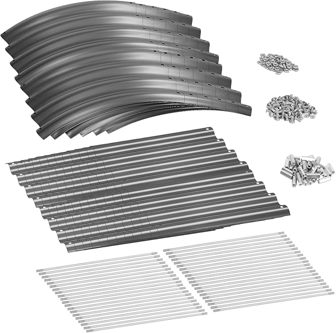 Land Guard 8×2×2ft Galvanized Raised Garden Bed Kit, Raised Garden Boxes Outdoor - Image 3