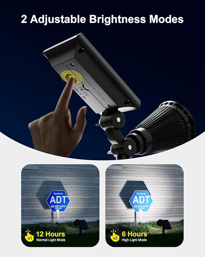 Solar Spot Lights Outdoor Waterproof - Image 3