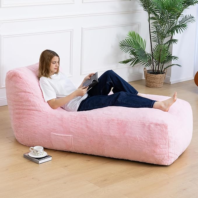 Giant Bean Bag Lounger Chair for Adults by Unknown