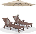 SERWALL Patio Chaise Lounge Chair Set of 2 by SERWALL