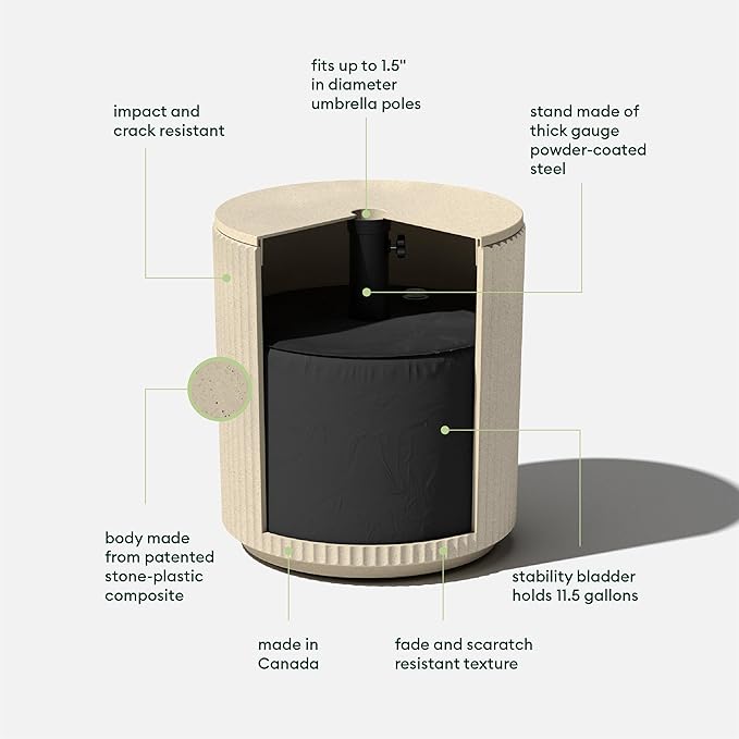 Veradek Umbrella Side Table - Image 3