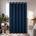 Joydeco Blackout Patio Sliding Door Curtains 84 Inches Long, Grommet Privacy by JOYDECO