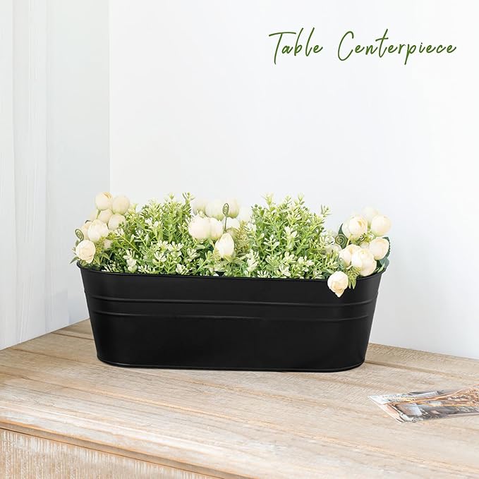 Dahey 4 Pcs Metal Hanging Flower Pots - Image 7