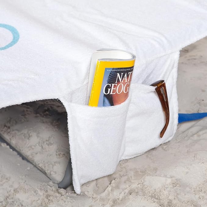 Ostrich Custom Fitted Towel for Chaise Lounge, Outdoor Beach Chair Cover - Image 9