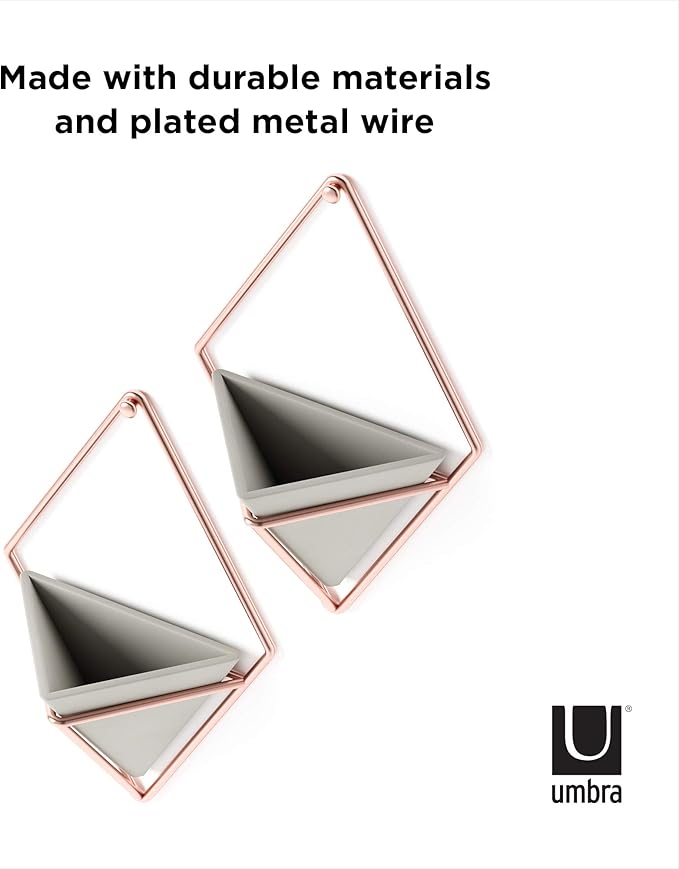 Umbra Trigg Hanging Planter Vase Wall Decor, Faux Plants, and More - Image 7