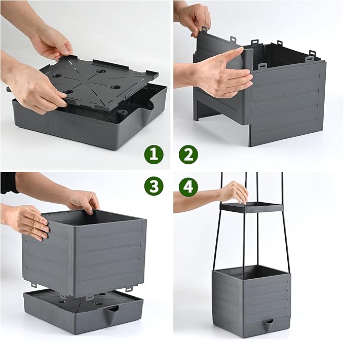 2 Pack Raised Garden Bed, Planter Boxes - Image 4