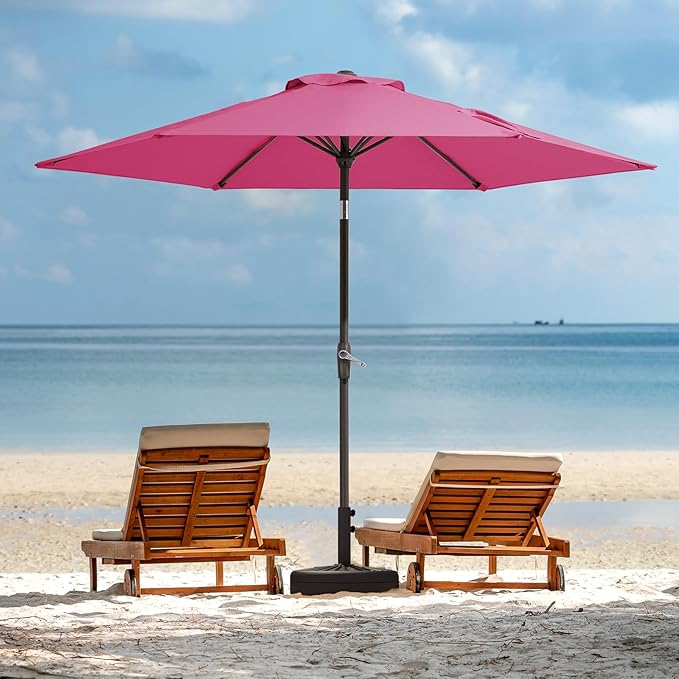 JEAREY 7.5FT Patio Umbrella Market Table Umbrella - Image 9