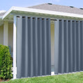 NICETOWN Outdoor Curtains for Patio W100 x L95 inch 2 Pieces, Sun Blocking by NICETOWN