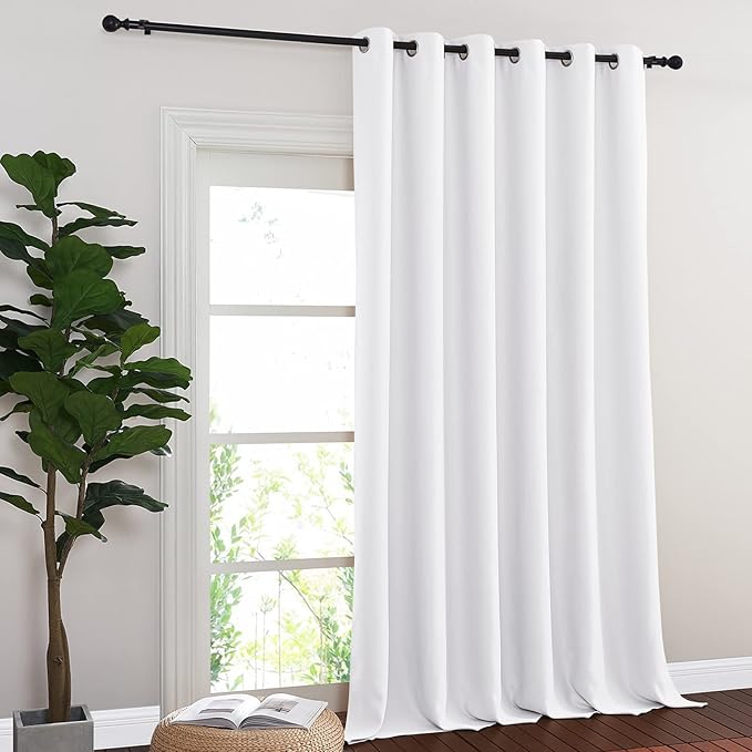 NICETOWN Sliding Door Curtain Window Treatment, Energy Smart Thermal Insulated - Image 6