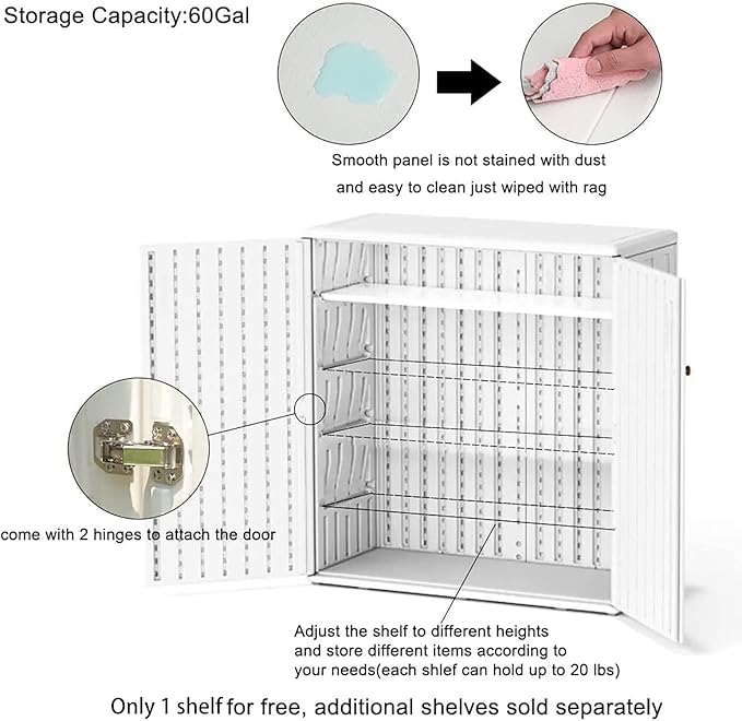 Indoor Outdoor Storage Cabinet Waterproof - Image 8