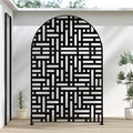 Casaphoria 72" H x 47" W Arched Metal Privacy Screen by Casaphoria