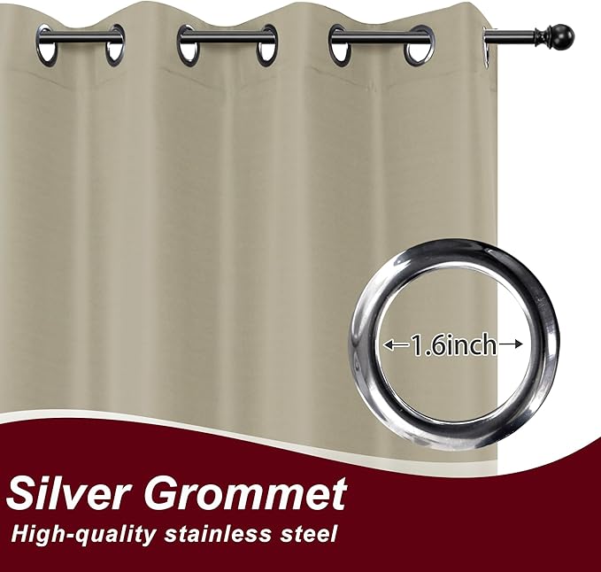 HolidayIdeas Grommet Outdoor Curtains - Image 2