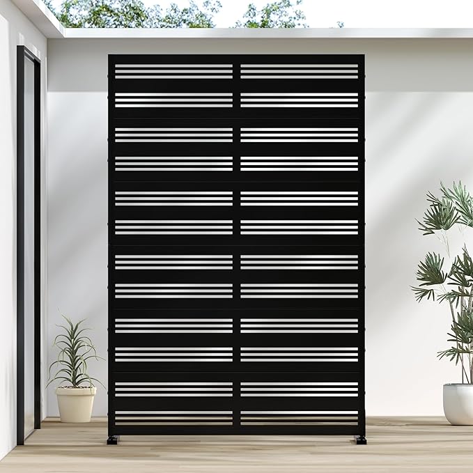 Casaphoria Metal Privacy Screen Outdoor by Casaphoria
