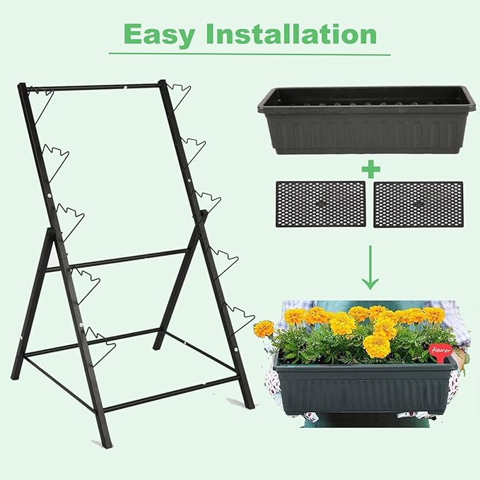 Homdox 5-Tier Elevated Garden Bed - Image 7