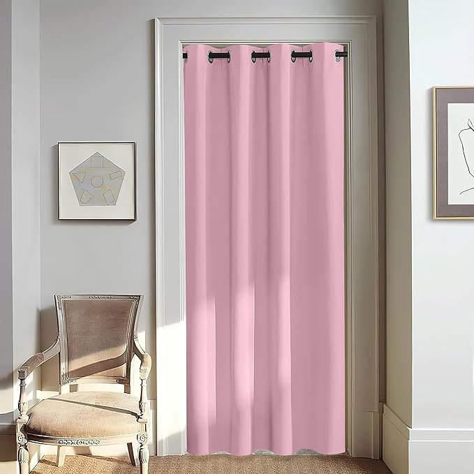 NICETOWN Door Curtain for Closet Doors 80 Inches Long 1 Panel, Room Divider by NICETOWN
