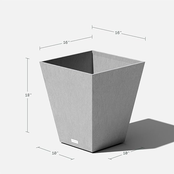 Veradek Nobleton Indoor/Outdoor Wide Square Planter - Image 8