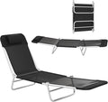 Outsunny Folding Chaise Lounge Chair, Pool Sun Tanning Chair, Outdoor Lounge by Outsunny