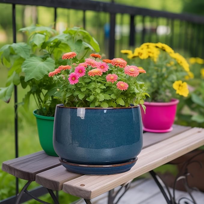 G EPGardening Ceramic Plant Pots - Image 2
