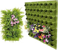 Hanging Planting Grow Bags, 64 Pockets Hanging Vertical Wall Planter Wall by LITLANDSTAR