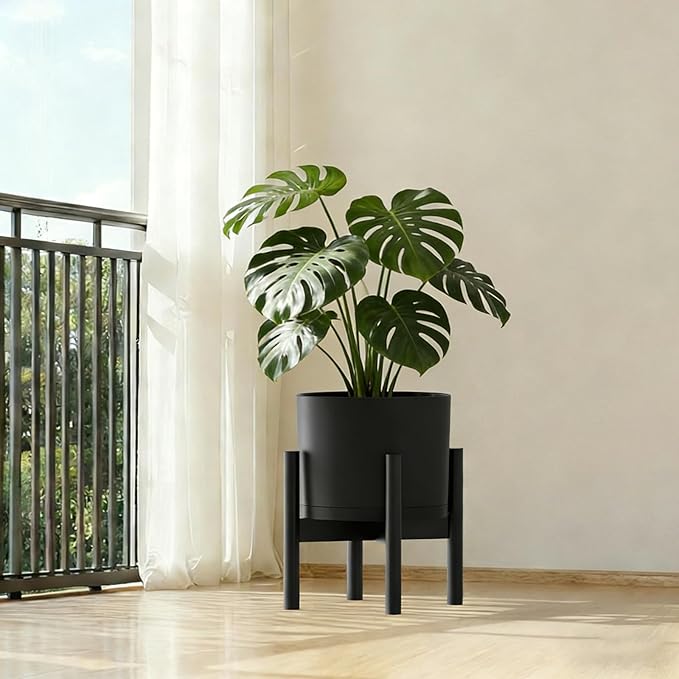 10 Inch Round Plastic Plant Pot - Image 2