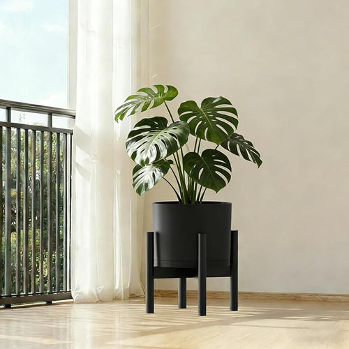 10 Inch Round Plastic Plant Pot - Image 2