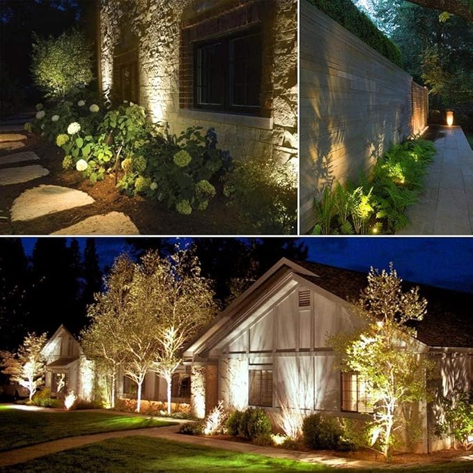 SUNTHIN Outdoor Landscape Lighting, 10 Pack Outdoor Spot Lights - Image 7