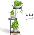 Plant Stand Indoor Outdoor Clearance, 3 Tier Metal Flower Shelf Pot Holder by Oppro