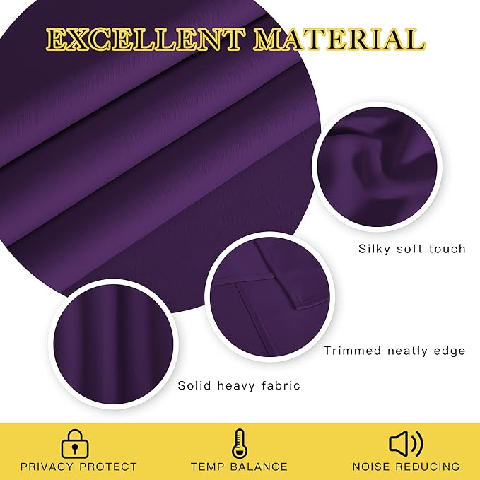 NICETOWN Blackout Curtain 95 inches Long - Image 4