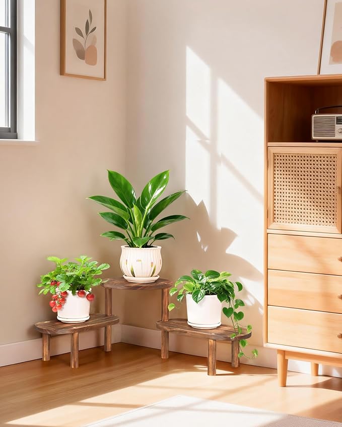 3 Tier Corner Plant Stand Indoor - Image 7