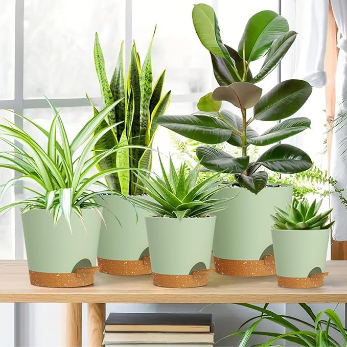 7/6.5/6/5.5/5/4 inch Self Watering Pots - Image 7