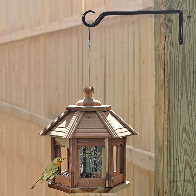 12inch 4 Pack Plant Hanger, Sturdy Hanging Plant Hangers Outdoor, Bird Feeder - Image 3