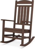 POLYWOOD Presidential Rocking Chair in Mahogany by POLYWOOD